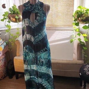 H&M 2013/Rare Beyonce' as Mrs. Carter Maxi Dress Pool/Beach Kaftan the …